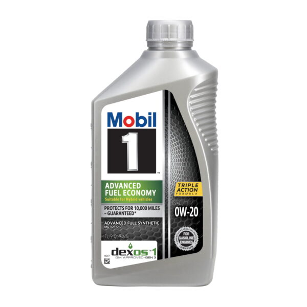 Mobil 1 0w-20 Advanced Fuel Economy Advanced Full Synthetic 1 Quart