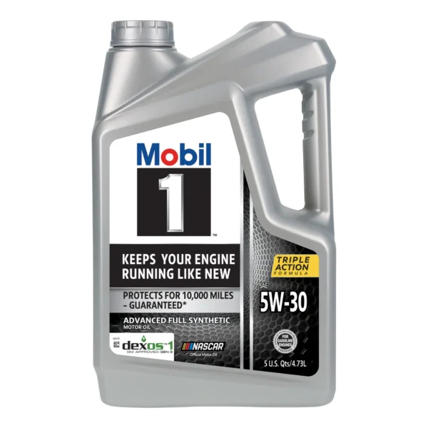 Mobil 1 5W-30 Advanced Full Synthetic 1 Gallon